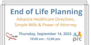 End of Life Planning - Sept 2023